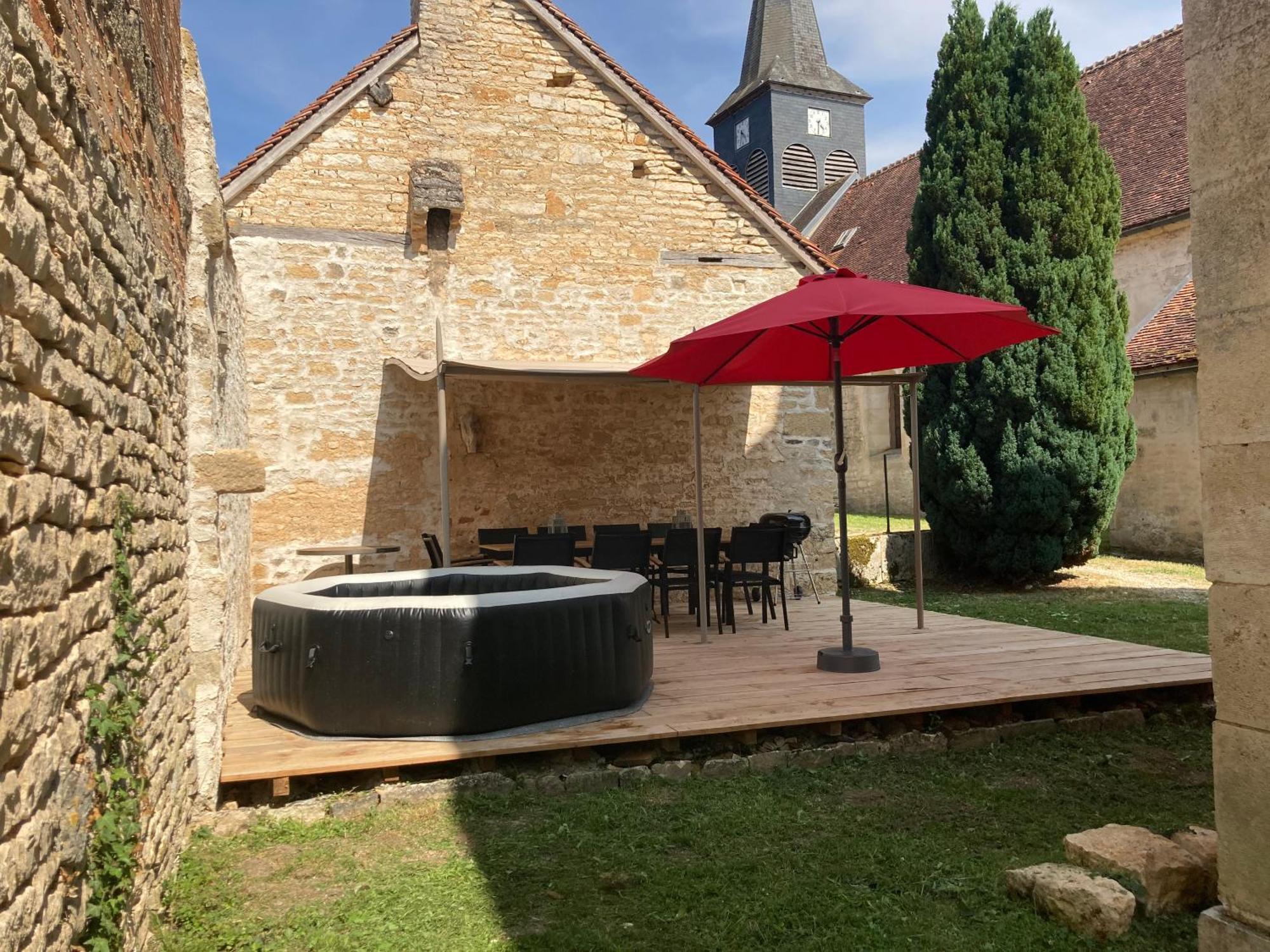 Le Presbytere - Touillon, Jacuzzi, 4 Chambres Pour 10 Buitenkant foto